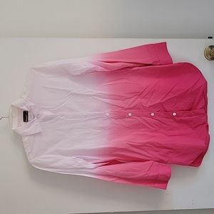 TOMMY BAHAMA Pink Ombre Shirt  Sz XS